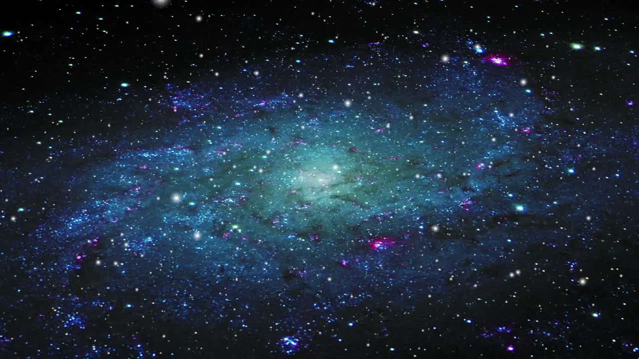 the surface of a mysterious galaxy in the great universe