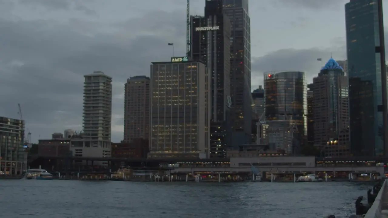 Waterfront company skyscrapers in Sydney New South Wales Australia