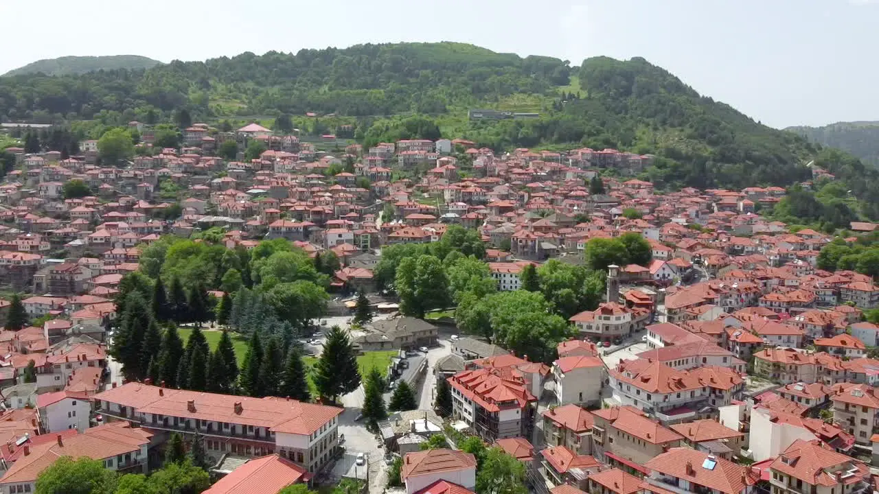 City of Metsovo in the mountains of Greece