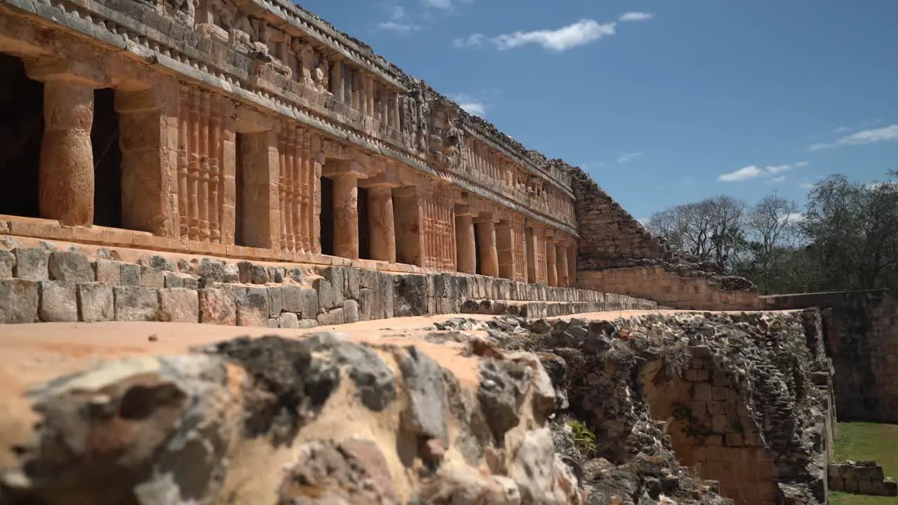 A Mayan Temple In Sayil Mexico