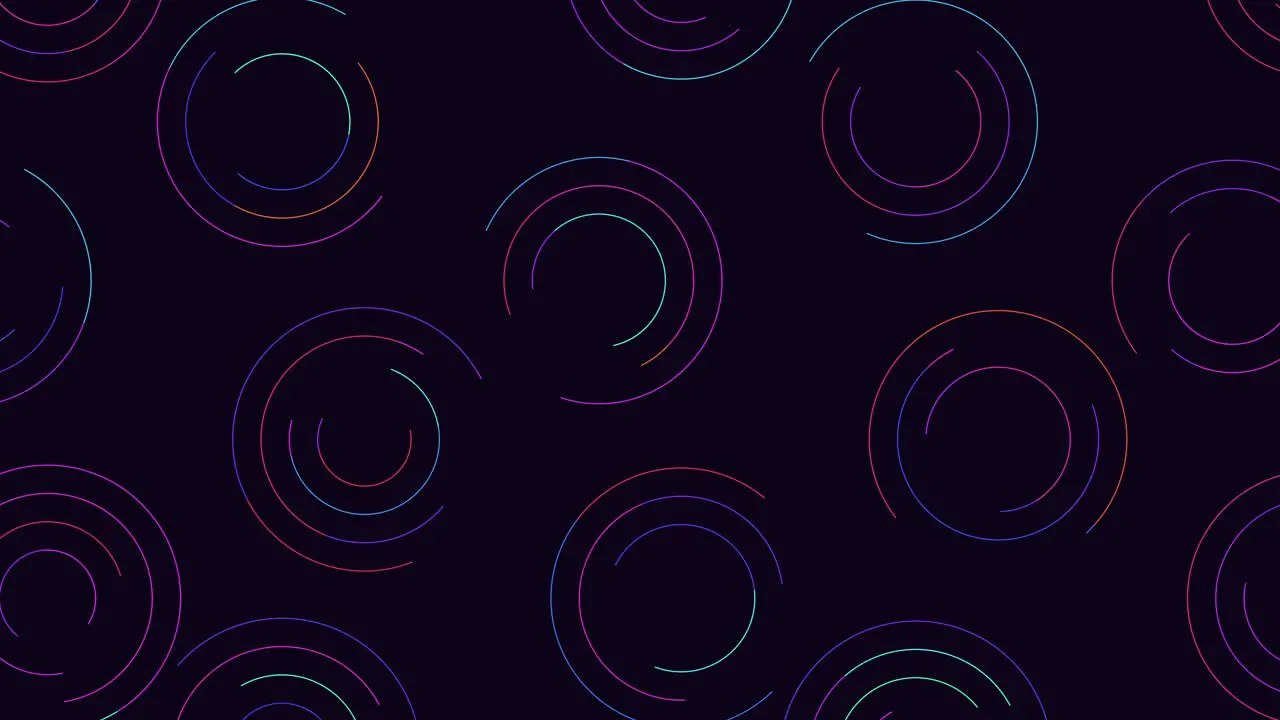 Abstract black and purple spiral pattern on dark background