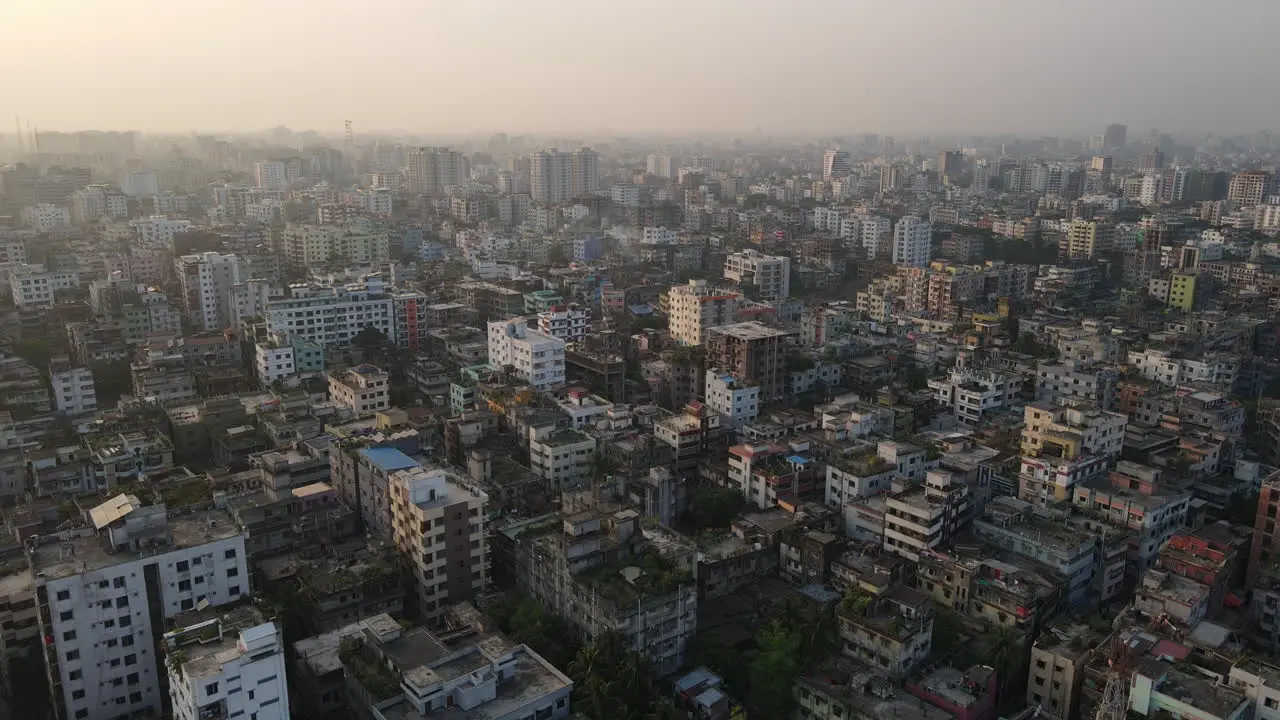 Aerial cityscape