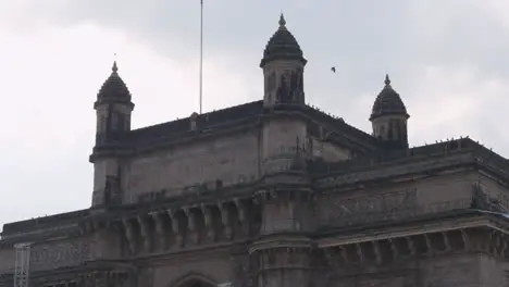 Close Up Of The Exterior Of The Gateway Of India In Mumbai