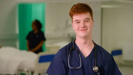 Portrait Of Male Medical Worker