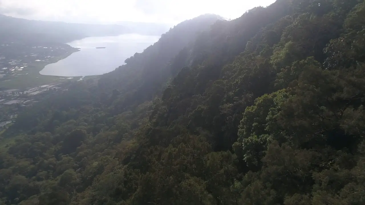 Drone Footage of Indonesian Wooded Hills