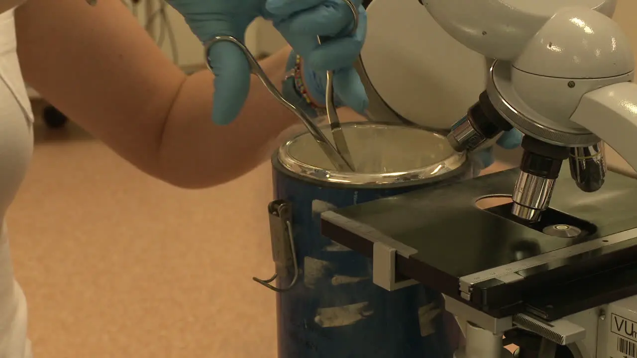 Storing Sample in Liquid Nitrogen