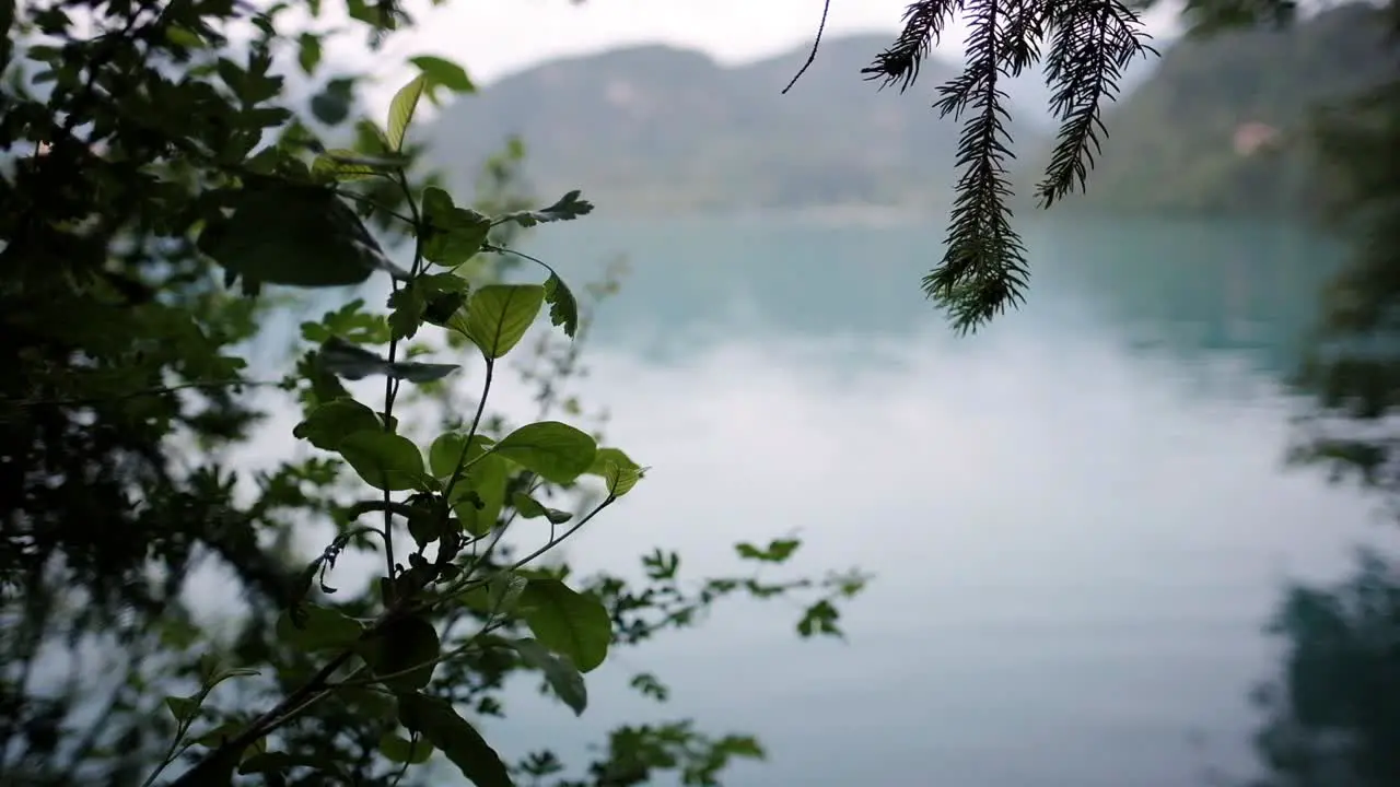 Beautiful Lake Bled at Sunrise in Slovenia