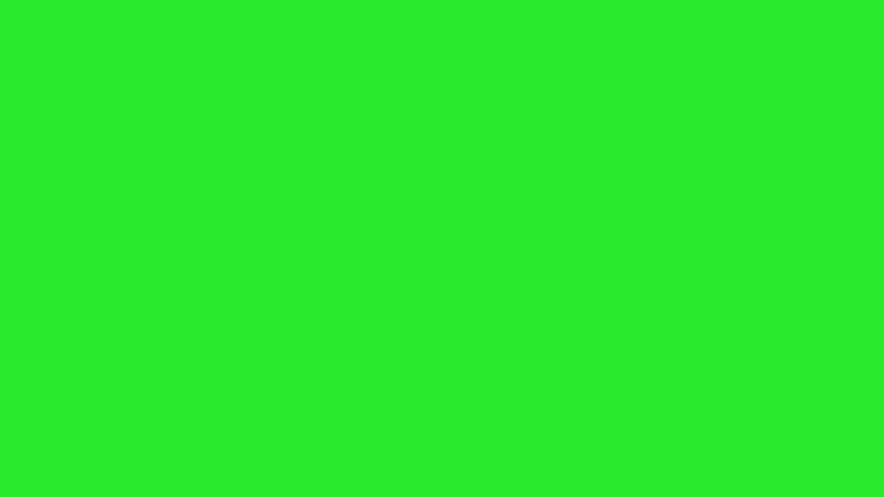 Cube Transitions Green Screen