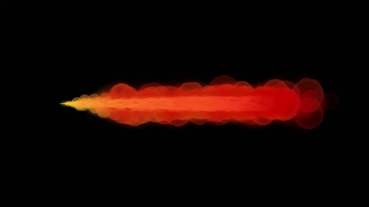 Fire Blast Animation Visual Effect with 30 Frame per Second and Resolution 4K