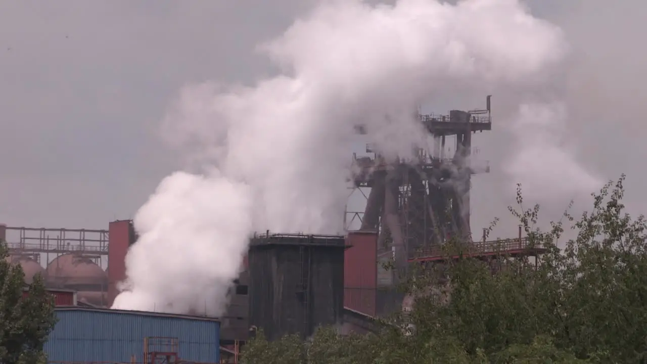 Steel mill near Kosice in Slovakia Europe-1