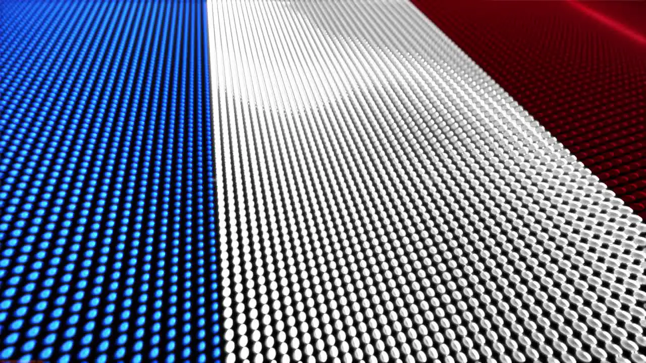 Motion Particle Flag Loop France