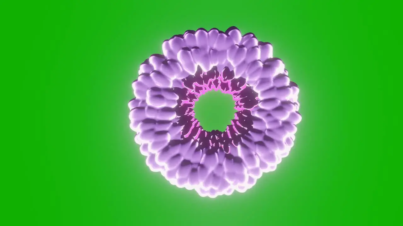 Anime green screen pink portal