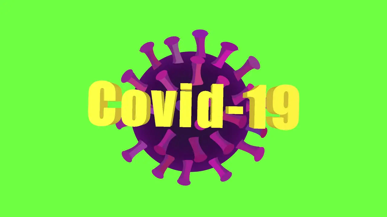 Colorful Coronavirus Animation