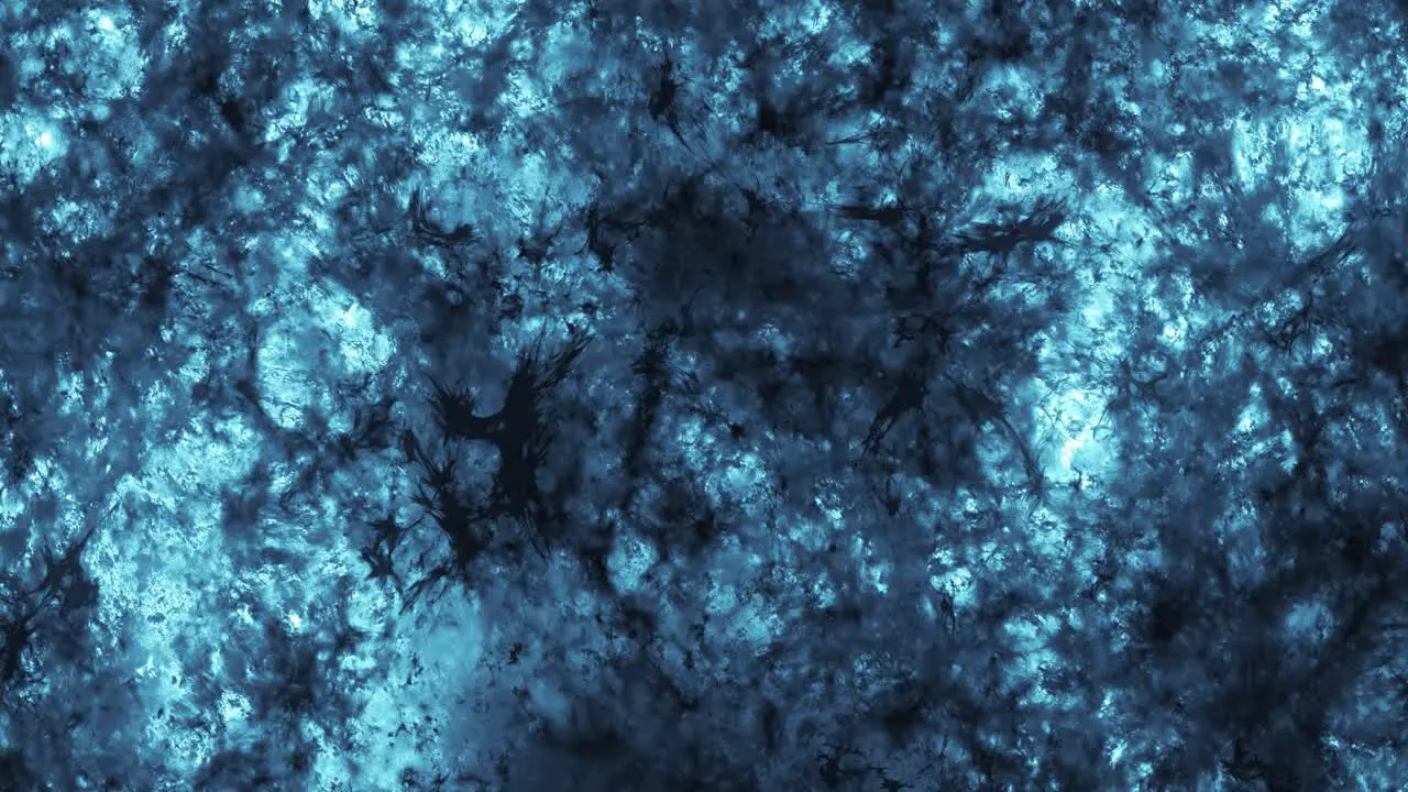 Cold star fractal texture space background