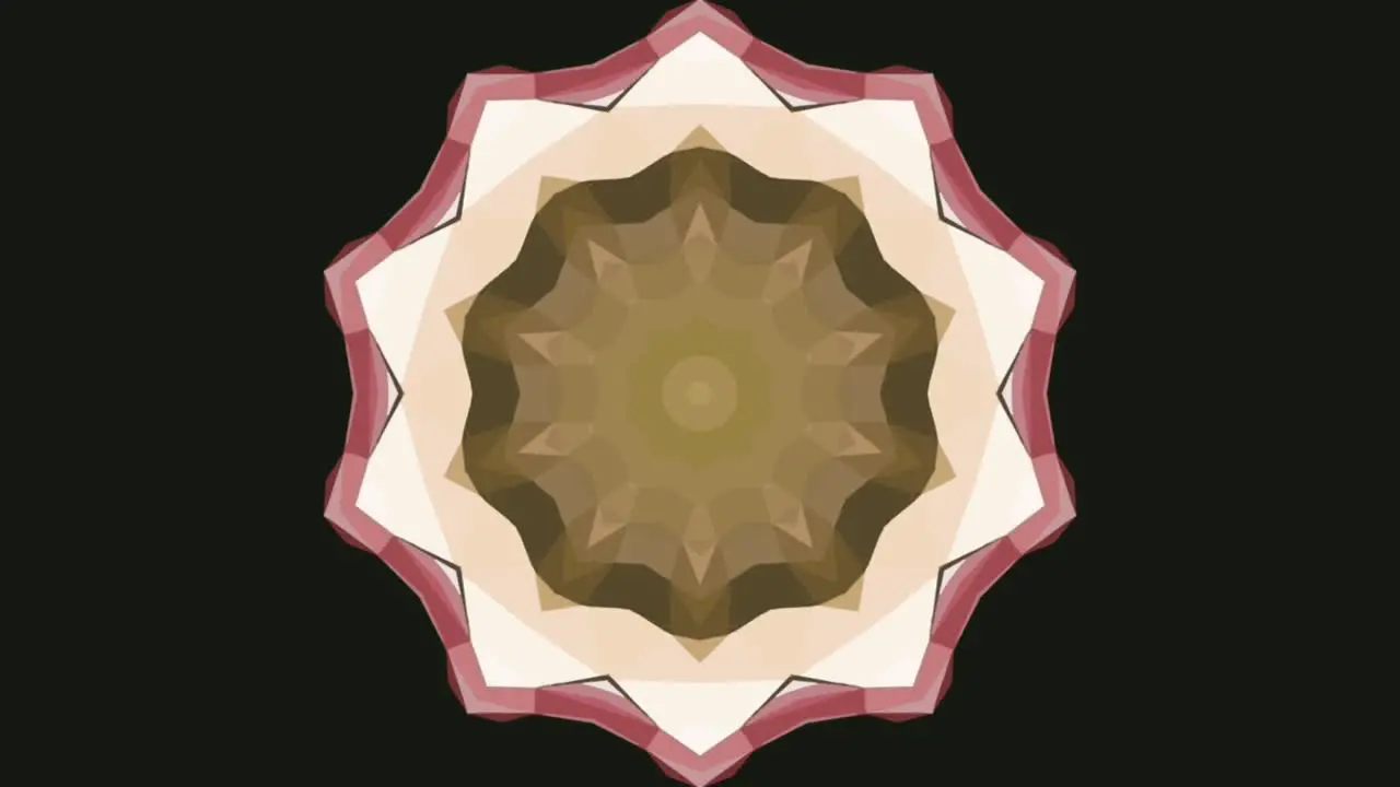 Devilish dark trippy world mandala animation