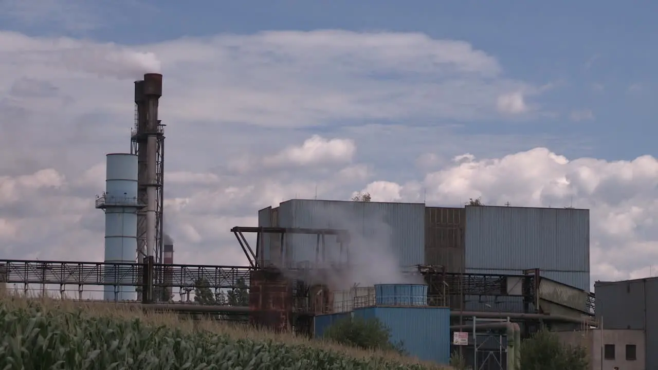 Steel mill near Kosice in Slovakia Europe