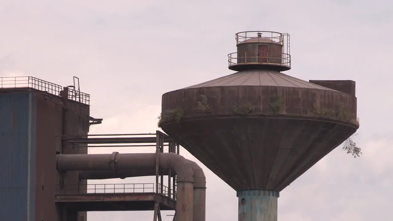 Close up of steel mill near Kosice in Slovakia Europe