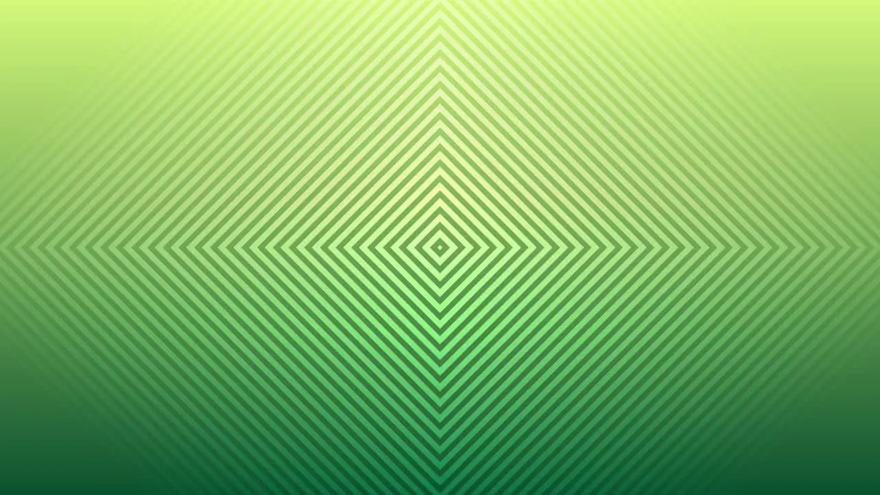 Motion graphics animation polygon line symmetrical mirror background loop pattern design colour visual digital effect optical illusion green pastel 4K