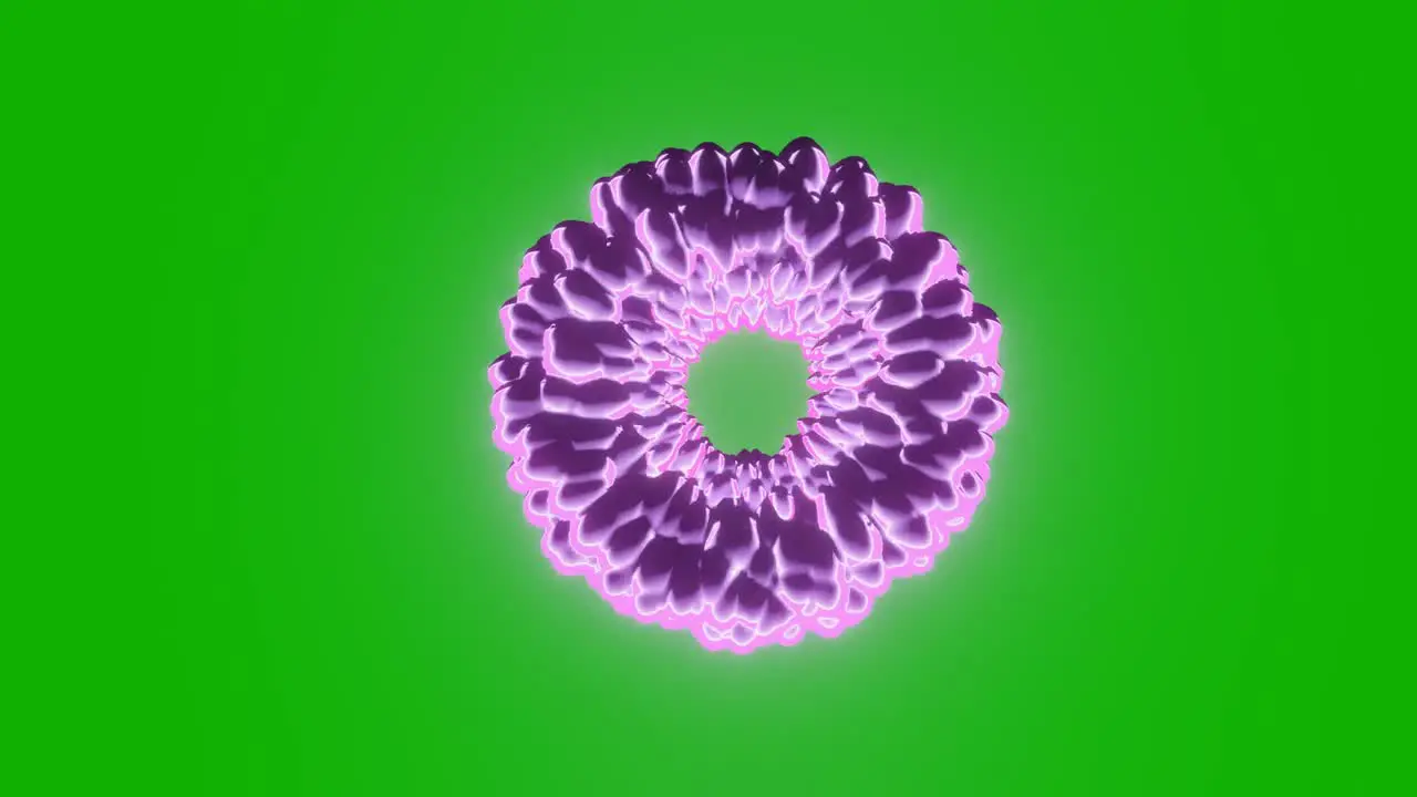 Anime green screen black portal