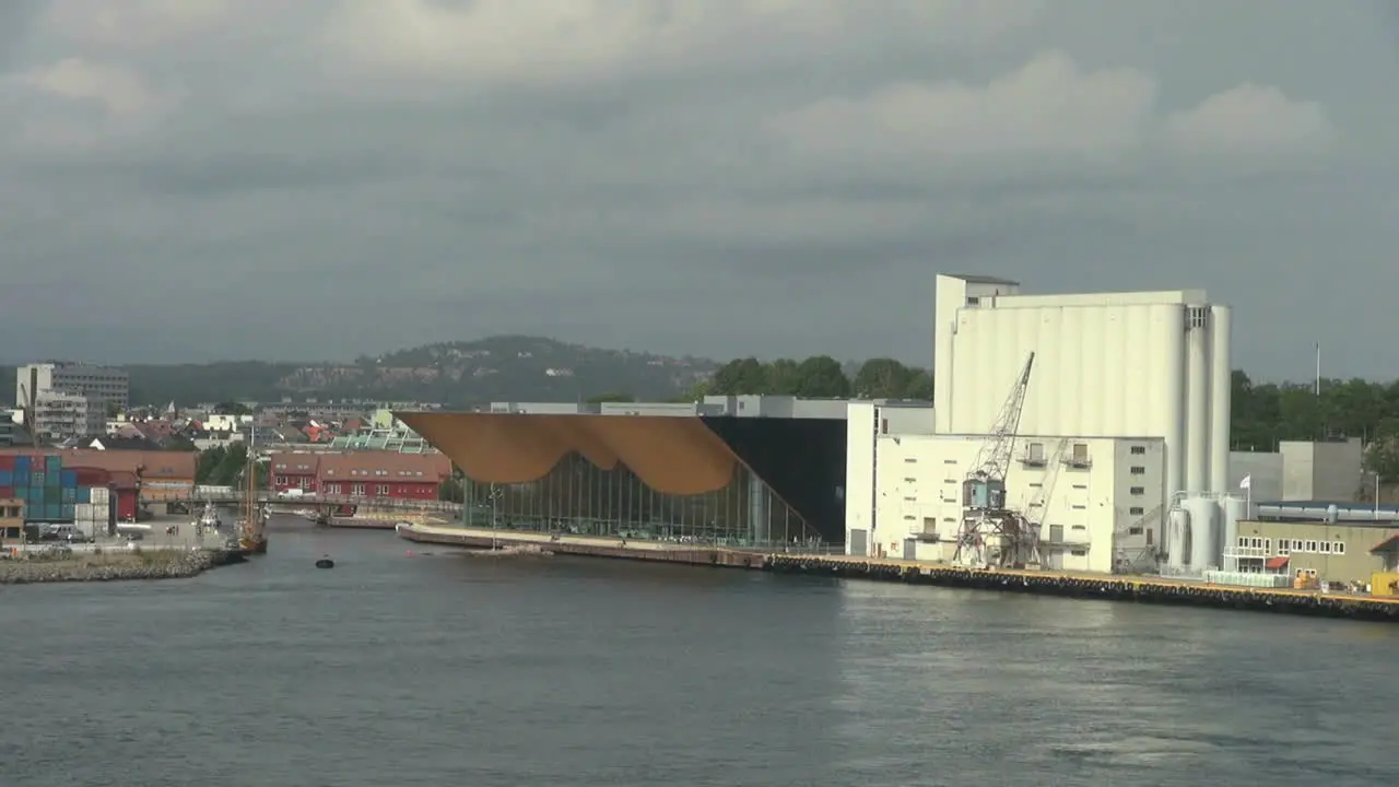 Norway Kristiansand grain storages