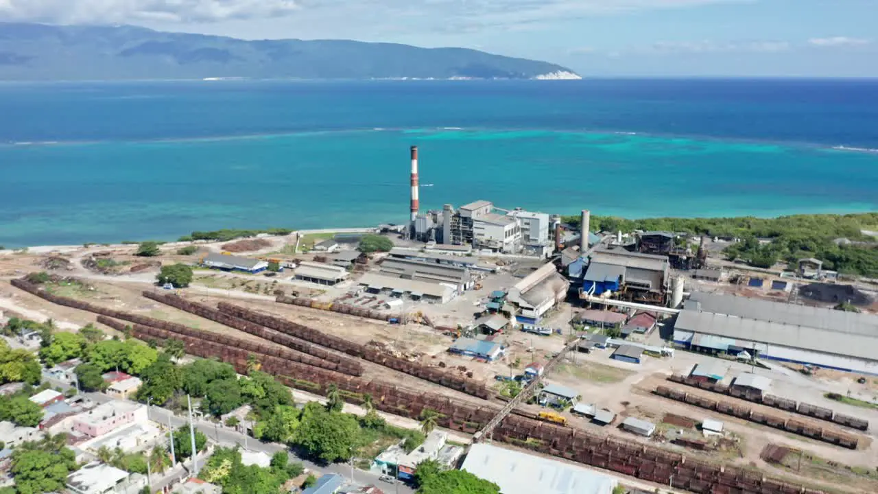 Sugar factory Ingenio Barahona in Dominican Republic