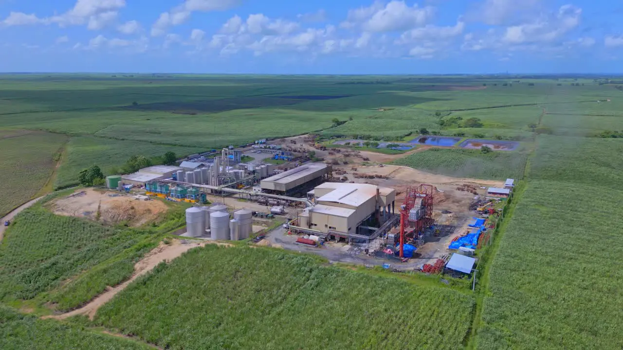 Barcelo rum factory in San Pedro de Macoris countryside Dominican Republic