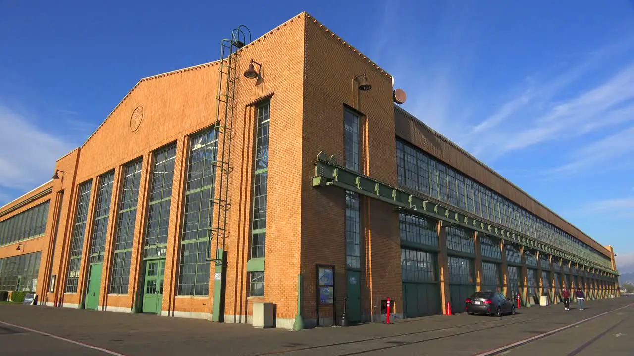 Wide shot of a warehouse or factory 1