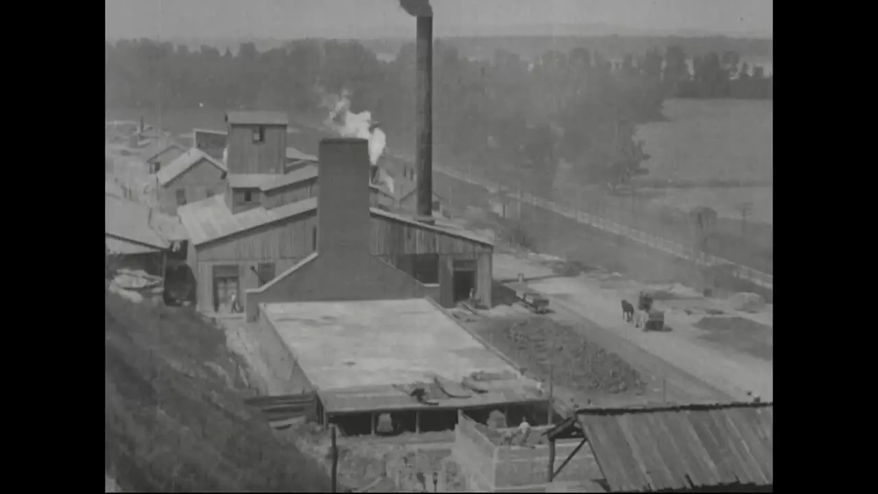 Early Scenes Of Industrial America Circa 1918