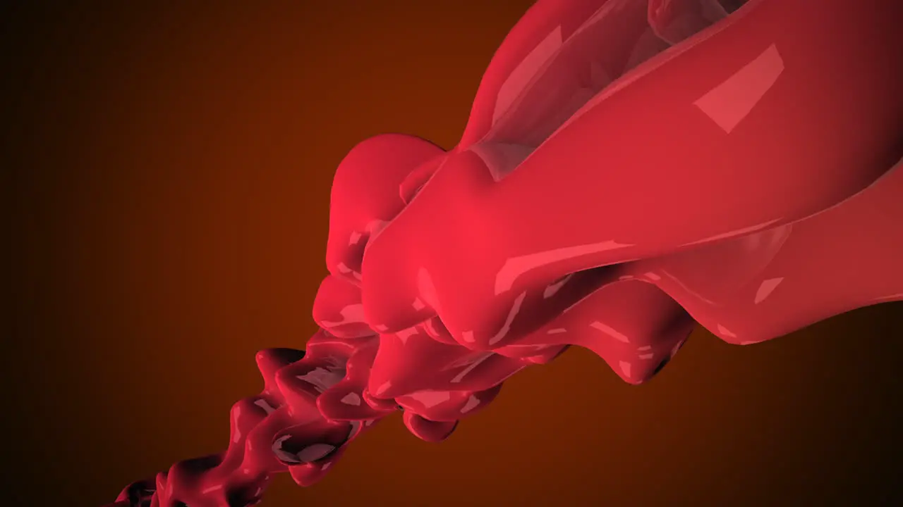 Motion dark red liquid futuristic shapes