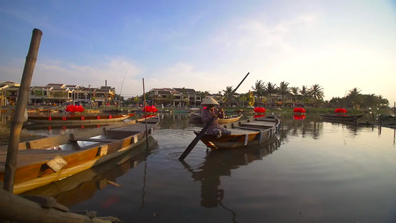 Vietnamese Old Town River Scene 1