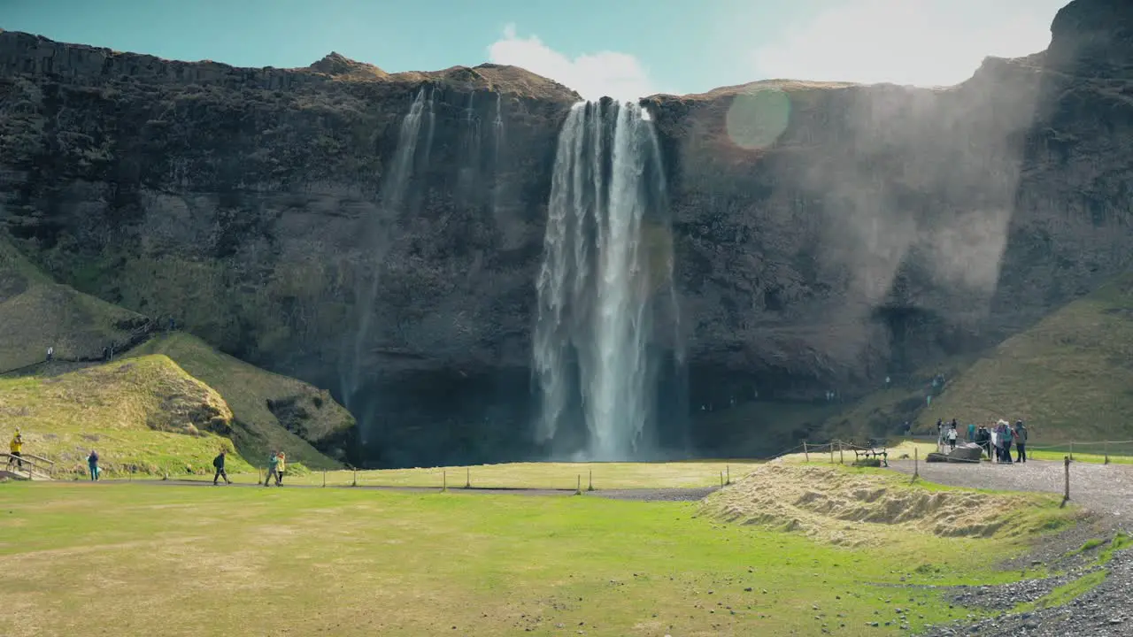 Seljalandsfoss Waterfall in Iceland