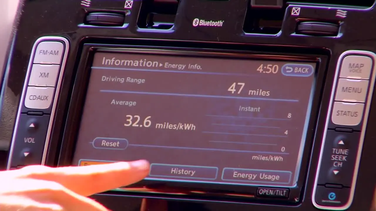 Electric Vehicle Dashboard Display 1