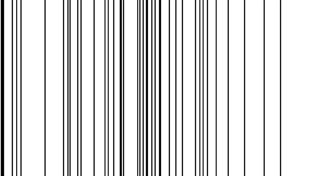 Looping animation of black and white vertical lines oscillating 1