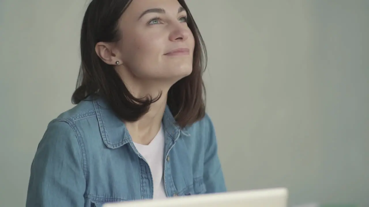 Pretty Girl Studying