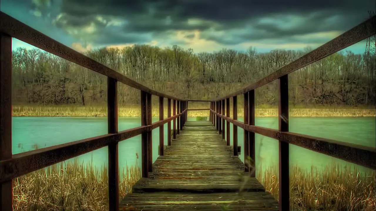 River Dock HDR Time Lapse