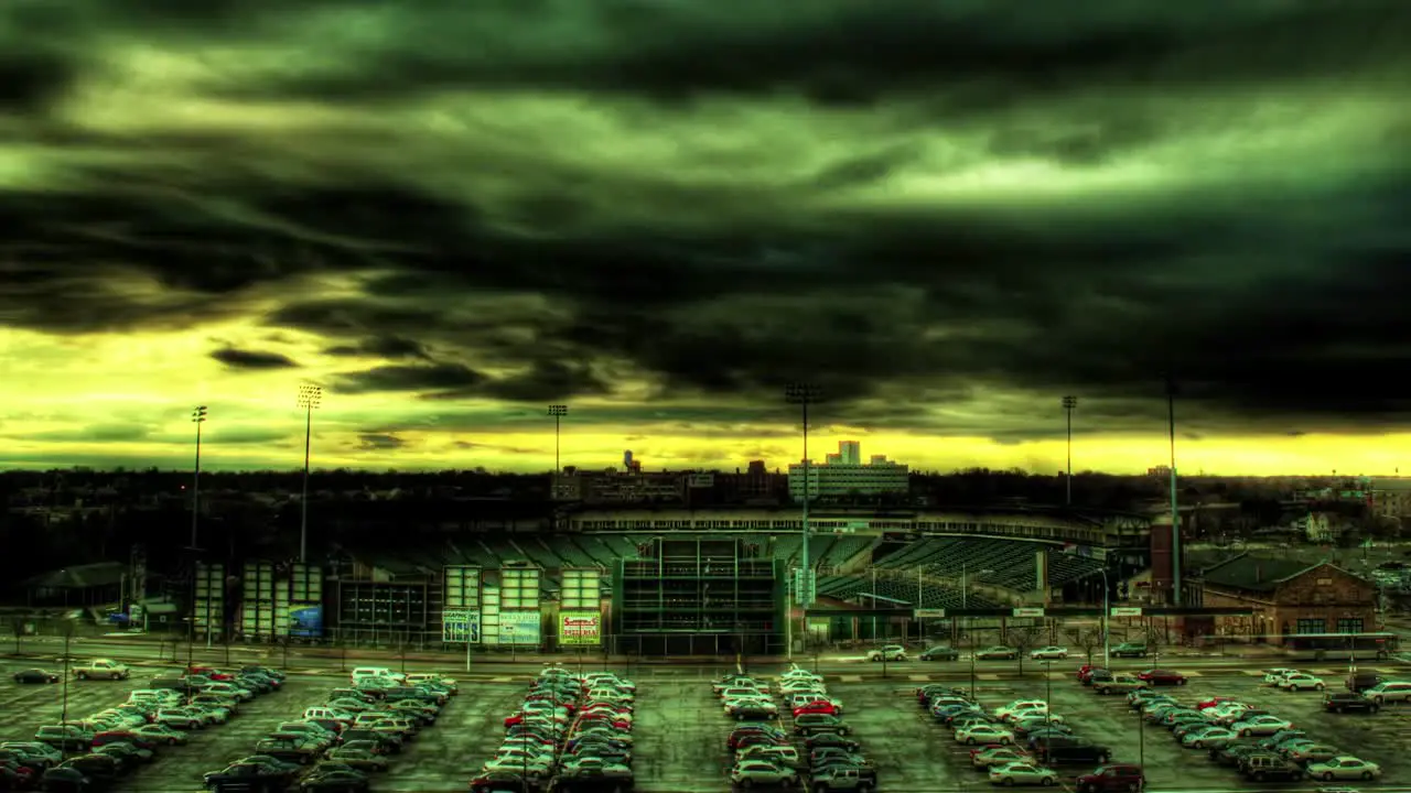 Stadium Clouds Time-Lapse