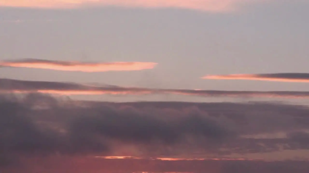 Clouds at Sunset 