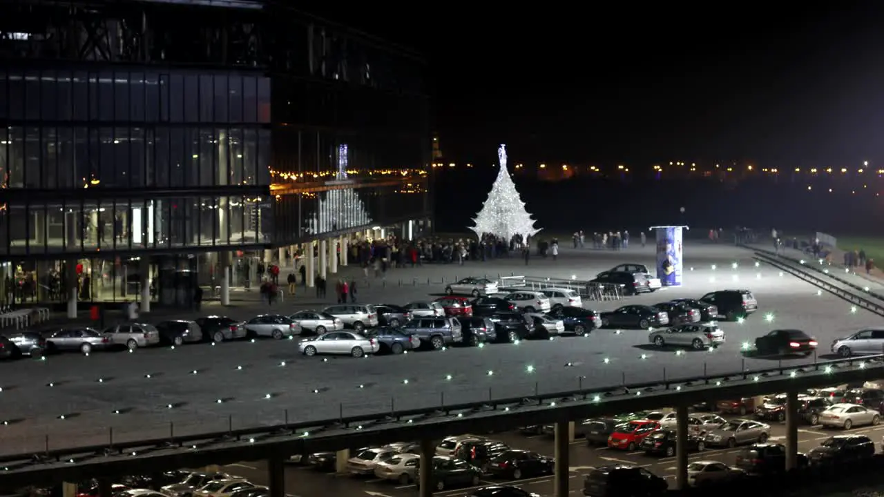 Zalgiris Arena Christmas Timelapse