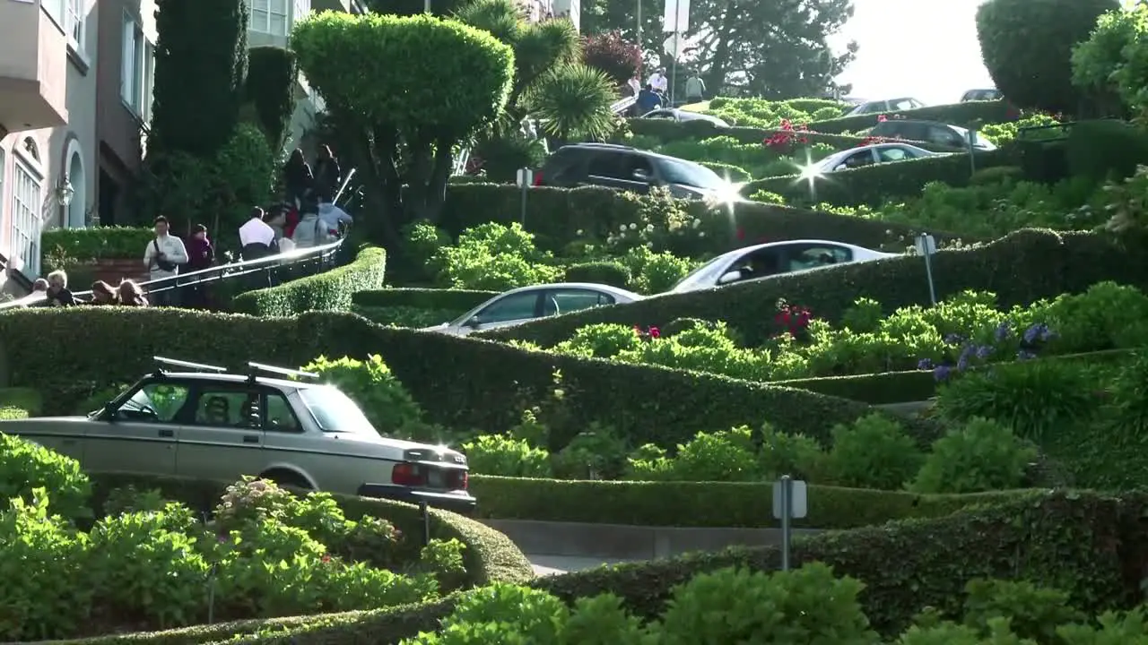 Lombard Street Traffic