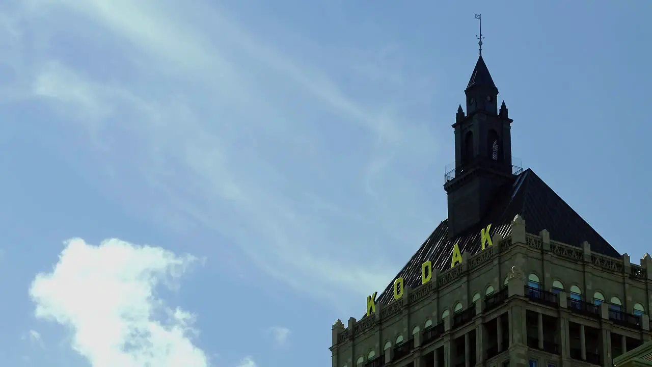 Clouds and Kodak Tower Time-lapse