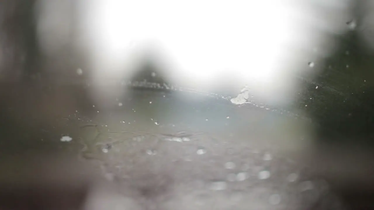 Rain on Windscreen