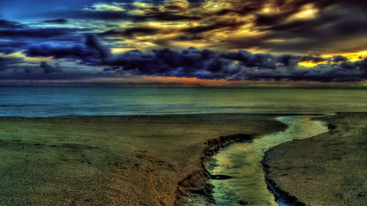 Lake and River HDR Time Lapse