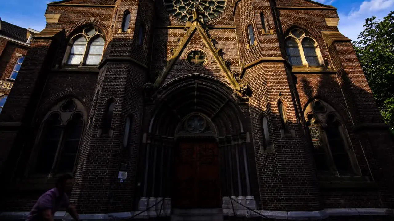 Old Building Door Timelapse