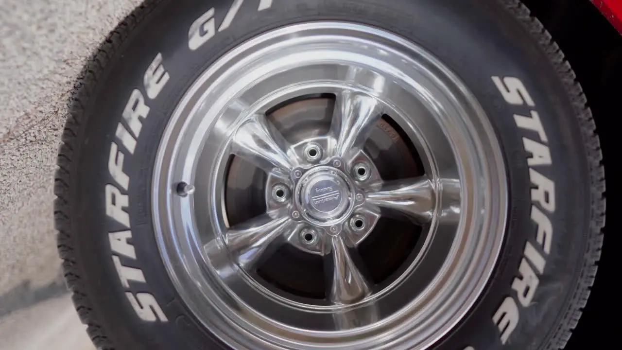 Chevrolet C10 American racing wheel B-roll