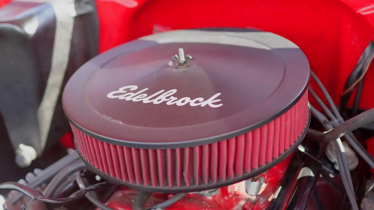 Chevrolet C10 air filter Edelbrock air filtrer