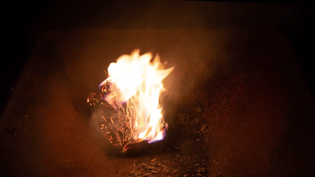 Book Burning on Fire Timelapse