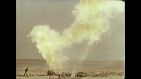 1966 Gas Well Fire Burning In Uzbekistan Gas Field 