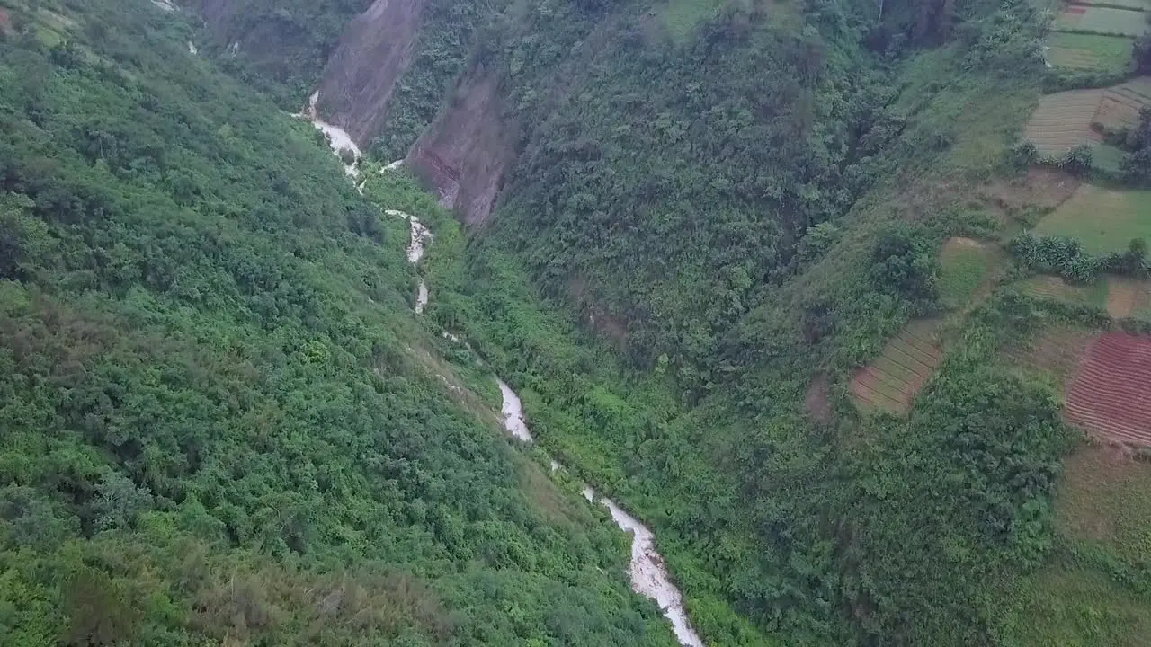 Good Drone Aerial Shows Massive Deforestation On The Island Of Haiti