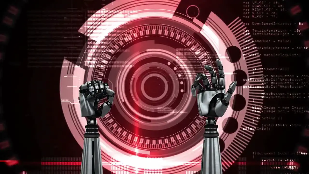 Robot hands and data processing