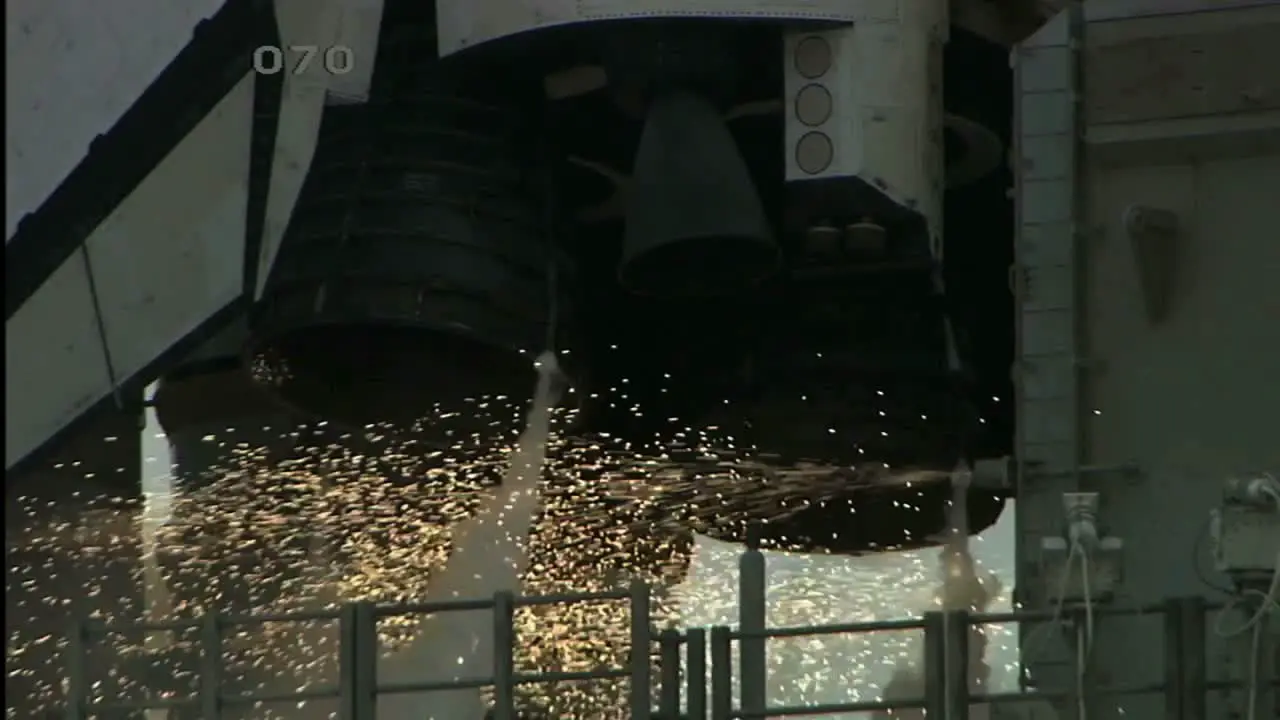 Space Shuttle Engine Ignition